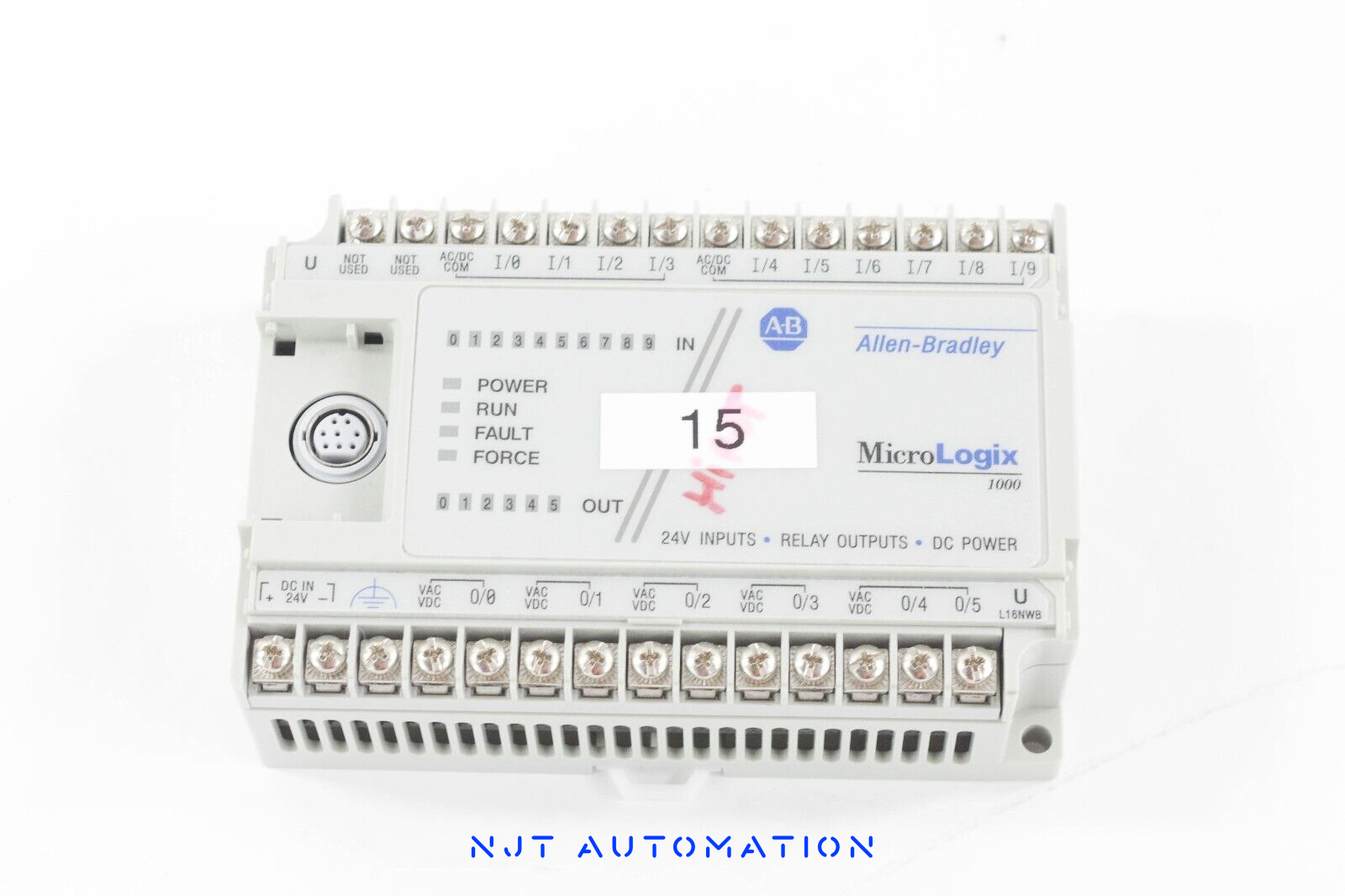Allen Bradley 1761-L16BBB - Replacement part and repair service Allen Bradley 1761-L16BBB MicroLogix 1000 – front view